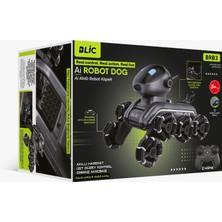 Azurtech Blic Brb3 Aı Akıllı Robot Köpek 2.4ghz Uzaktan Kumandalı 360° Hareketli Akrobatik Stunt Oyuncak