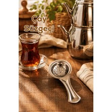 Porsima Paslanmaz Çelik Çay Süzgeci - 12CM