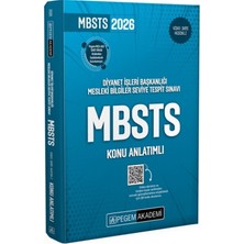 Akm Kitap 2026 Diyanet Işleri Başkanlığı Mesleki Bilgiler Seviye Tespit Sınavı Mbsts Konu Anlatımlı Pegem