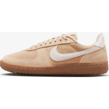 Nike Field General Leather Unisex Sneaker Hakiki Deri Unisex Günlük Spor Ayakkabı Krem