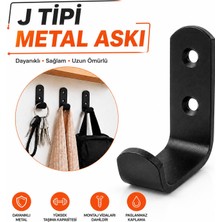 Nzb Portmanto Siyah Askı Vestiyer Duvar Dolap Elbise Askısı Siyah Metal Mobilya Kapı Askılığı Askılık