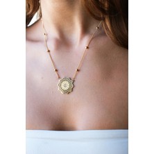 Serenite Collection Sun Çelik Kolye
