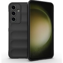 Cepustik Telefon Aksesuarları Galaxy S25 Fe Kılıf Esnek Tpu Oyuklu Arka Yüzey Tasarımlı Etnik Silikon Kılıf