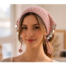 Lapka Design El Ötgüsü Pullu Bandana