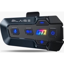 Blaise Blaıse Gt1 Bluetooth Motosiklet Intercom Siyah