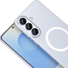 Miscase Samsung S26 Magsafe Sert Şeffaf Telefon Kılıfı