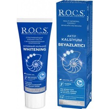 R.O.C.S. Rocs Aktif Kalsiyum Beyazlatıcı Diş Macunu 75 ml