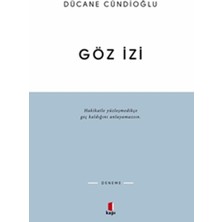 Kapı Yayınları Göz Izi Dücane Cündioğlu