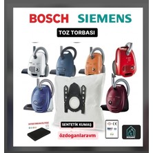 Bosch Süpürge Toz Torbası 10 Adet Motor Filitreli