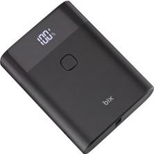 Bix PB20W 10000MAH Powerbank 20W Type-C ve Usb-A 22.5W Qc3.0 Çift Çıkışlı Dijital Ekranlı Taşınabilir Şarj Cihazı