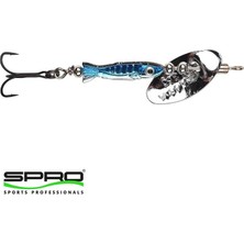 Spro Larva Inline Spin Blue