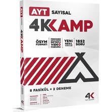 4K Yayınları Ayt Kamp Sayısal 8 Fasikül 2 Deneme
