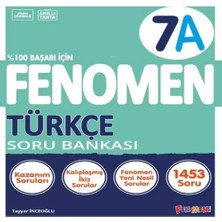 Fenomen Yayıncılık Fenomen Okul 2024 7. Sınıf Türkçe Soru Bankası A Yeni Nesile Kolay Geçiş