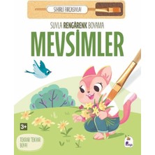 Lisinya Suyla Rengarenk Boyama - Mevsimler (Sihirli Fırçasıyla)