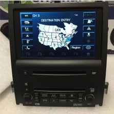 General Motors / Cadillac Fabrika Çıkışlı Oem Navigasyon ve 6'lı Dvd/cd Çalar Ünitesi