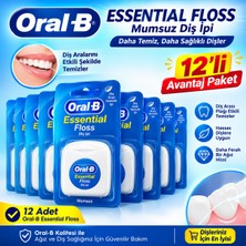 Oral-B Oral B Essential Floss Mumsuz Diş Ipi 12 Li Avantaj Paket