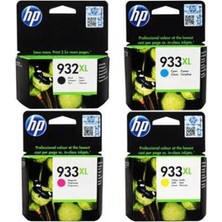 Hp 932XL / Hp 933XL Orjinal Kartuş 4 Lü Set