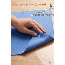 Profit Home Sihirli Deterjansız Cam ve Ayna Bezi Iz Bırakmaz Lacoste Cam Bezi 40*50 cm