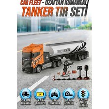Farbu Oyuncak Kumandalı Şarjlı Sesli Işıklı 1:16 Trafik Setli Full Fonksyion Oyuncak Iş Makinası Tanker