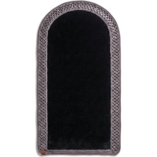 Merplush Mihraplı Peluş Seccade 75X130 cm Süet Taban Yıkanabilir Yumuşak Namaz Halısı