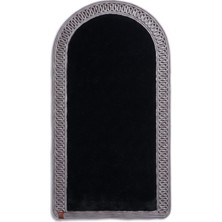 Merplush Mihraplı Peluş Seccade 75X130 cm Süet Taban Yıkanabilir Yumuşak Namaz Halısı