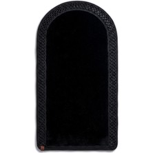 Merplush Mihraplı Peluş Seccade 75X130 cm Süet Taban Yıkanabilir Yumuşak Namaz Halısı