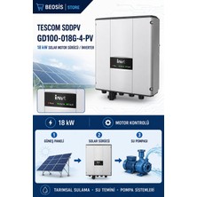 Tescom Sddpv Invt GD100-018G-4-PV 18 Kw Solar Motor Sürücü / Inverter
