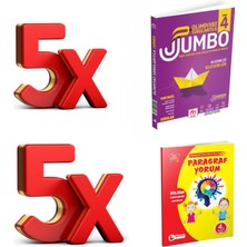 Model Eğitim Yayınları 4.sınıf Olimpiyat Sorularıyla Jumbo Soru Bankası ve Paragraf (5set)