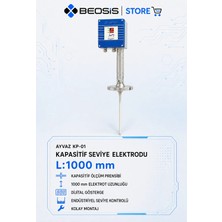 Ayvaz Kp-01 Kapasitif Seviye Elektrodu L:1000MM
