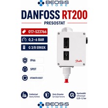 Danfoss 017-523766 RT200 (0.2/6 Bar) Presostat