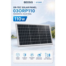Or-Tec Solar Panel 03ORP110 Or-Tec Solar Monokristal 110 W Panel