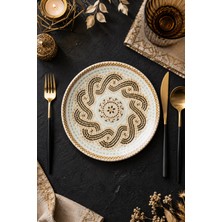 Efes 6'lı Porselen Pasta Tabağı