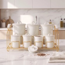 Aryıldız Lunar Gold 7 Parça Baharat Takımı