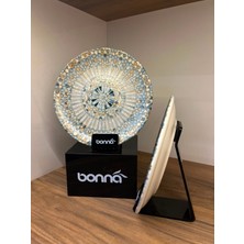 Bonna Luca Mosaic Matt Gourmet Flat Plate 21 cm 2'li Pasta / Tatlı Tabağı / Meze / Appetizer Tabağı Yan Servis Tabağı