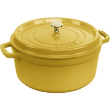 Staub La Cocotte Döküm Tencere | Citron | 26 cm | 5,25 L | Yuvarlak