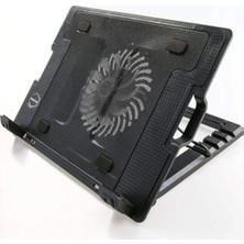 Acetech 5 Kademeli Yükseklik Ayarlı Işıklı Laptop Soğutucu Stant