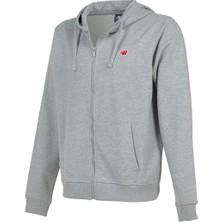 New Balance MNJ3607 Gri Melanj Erkek Sweatshirt