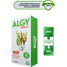 Bionano Algy Vegan Omega3 500mg - 30 Yumuşak Kapsül