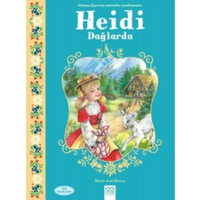1001 Çiçek Kitaplar Heidi Dağlarda Marie-Jose Maury