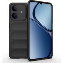 Cepustik Telefon Aksesuarları Realme C63 Kılıf Esnek Tpu Oyuklu Arka Yüzey Tasarımlı Etnik Silikon Kılıf