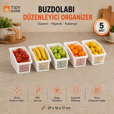 Tidy Home 5 Adet Buzdolabı Içi Düzenleyici Organizer Sepet