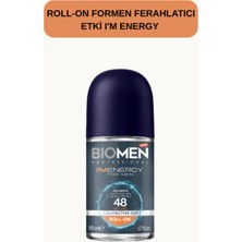 Biomen Roll-On Formen Ferahlatıcı Etki I'm Energy 50 ml
