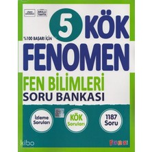 Fenomen Yayıncılık Fenomen Okul Yayınları 5. Sınıf Fen Bilimleri Kök Soru Bankası