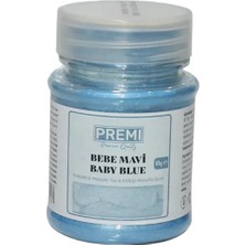 Depposite Yenilebilir Metalik Toz Gıda Boyası 10 gr Bebe Mavi