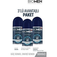 Biomen Roll-On For Men Ferahlatıcı Etki I'm Force 3X50 ml