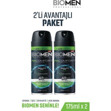 Biomen Deodorant & Body Sprey For Men Ferahlatıcı Etki I'm Comfort 2X175 ml