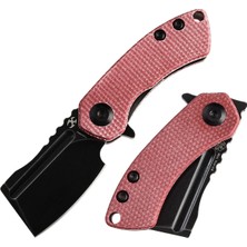 Kansept Mini Korvid | Kanvas Mikarta Sap | 154CM Çelik Çakı | T3030M2