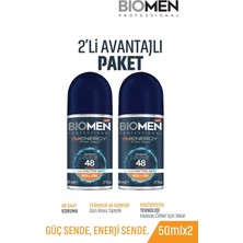 Biomen Roll-On For Men Ferahlatıcı Etki I'm Energy 2x 50 ml