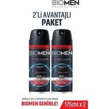 Biomen Deodorant & Body Sprey For Men Ferahlatıcı Etki I'm Power 2x 175 ml