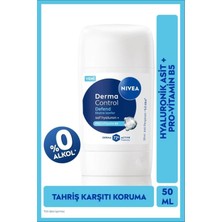 Nivea Kadın Stick Deodorant Derma Control Defend 50 Ml,72 Saat Koruma,alkolsüz,hyaluron,pro Vitamin